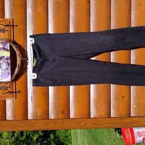 👖Sigrid Olsen Textured Black Trousers  Sz 10 vintage